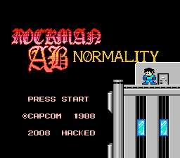 Rockman AB Normality Title Screen
